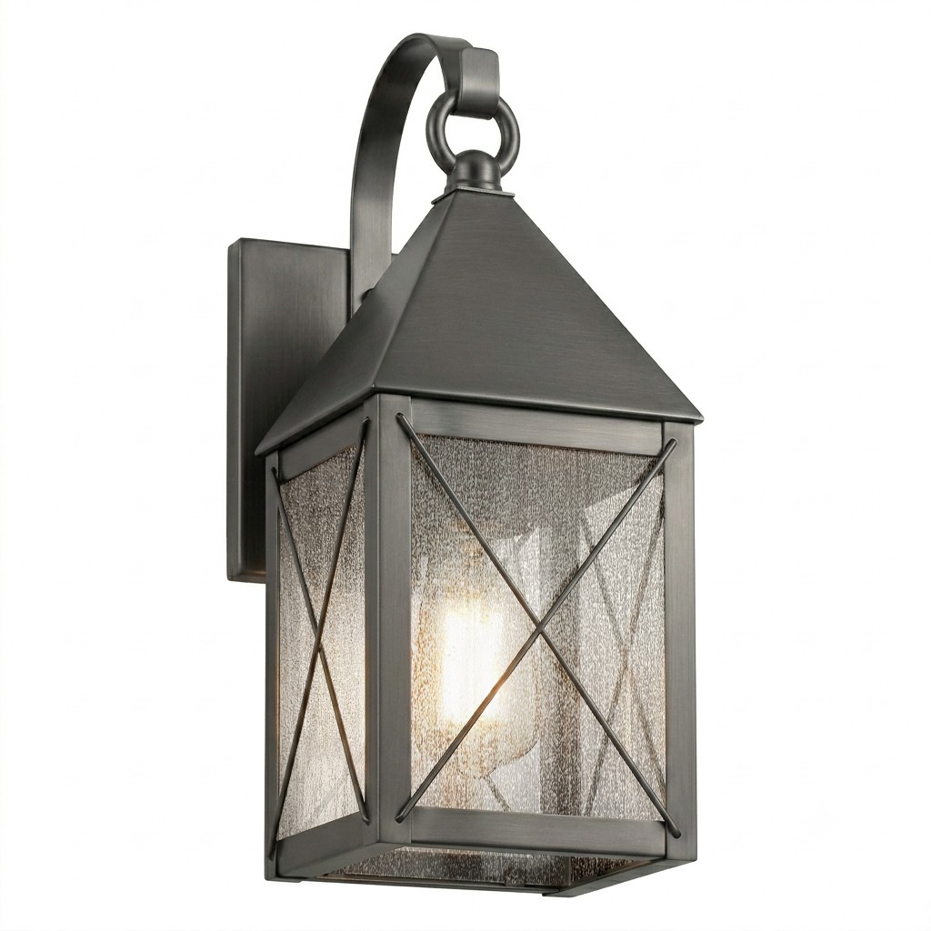 One Light Wall Sconce by Innovations - Ashford Collection, Gunmetal Finish - 9531P-X-GM-SDY