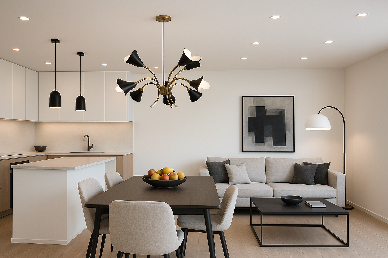 Lighting at Prototype Showroom